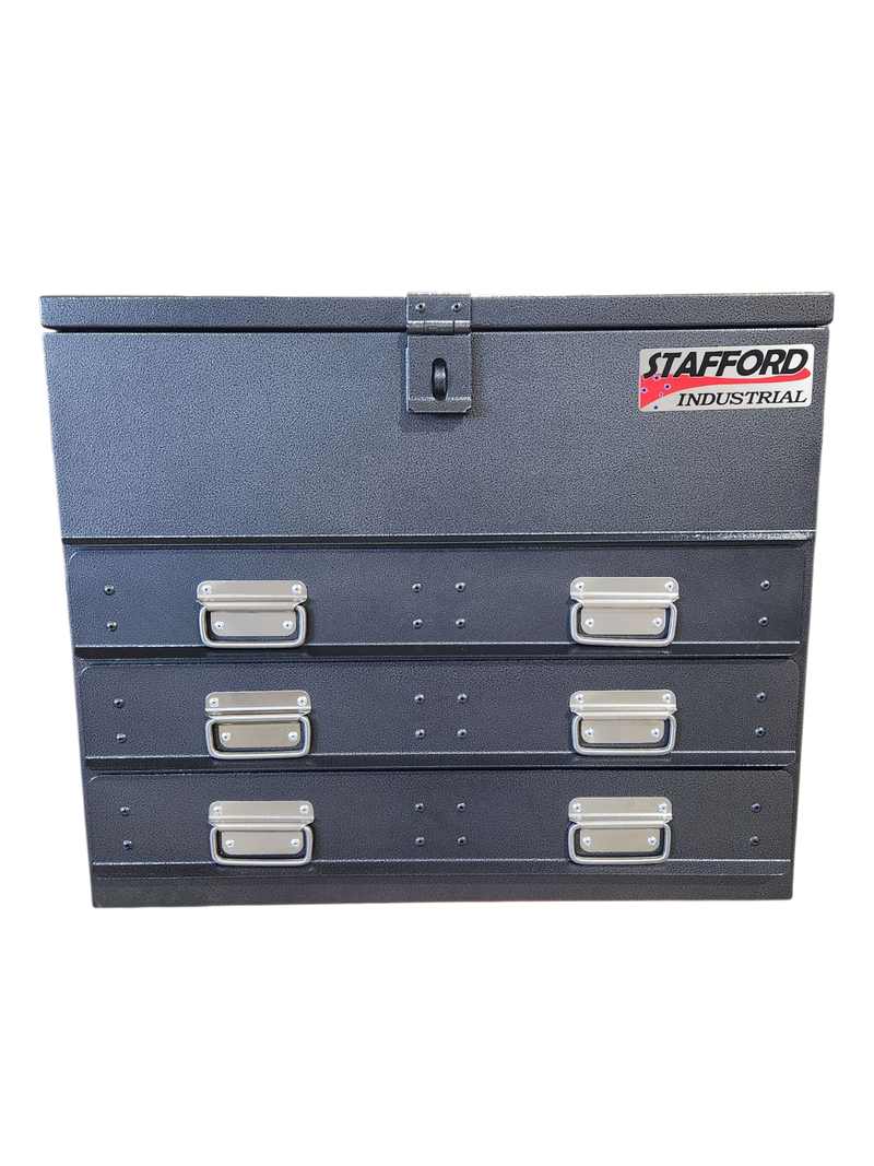 STAFFORD INDUSTRIAL TC700 SERIES 3 DRAWER BLACK TOOLBOX