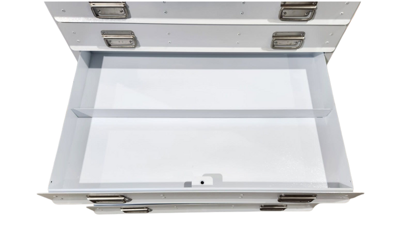 STAFFORD INDUSTRIAL TOOL TROLLEY WHITE 7 DRAW EXTREMELY HEAVY DUTY