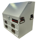 STAFFORD INDUSTRIAL TC550 SERIES UTE BOX 2 DR WHITE UTE BOX ANGLED