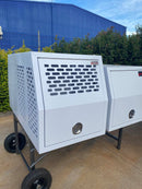 STAFFORD INDUSTRIAL DOGBOX 900MM X 1780MM X 1000MM WHITE CANOPY