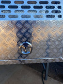 STAFFORD INDUSTRIAL DOGBOX 900MM X 1780MM X 860MM CHECKER PLATE CANOPY