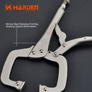 HARDEN 11" C-CLAMP LOCK GRIP PLIERS