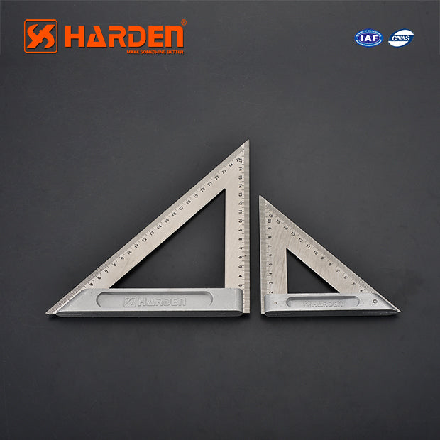 HARDEN 200MM TRIANGLE SQUARE S/STEEL