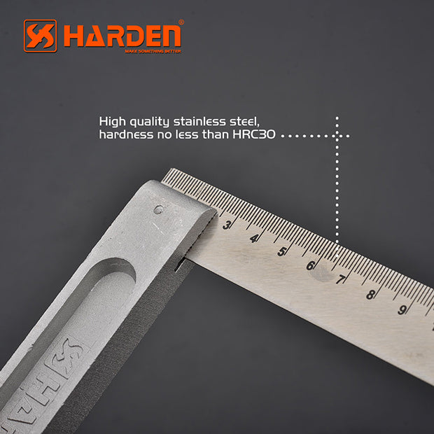 HARDEN 200MM TRIANGLE SQUARE S/STEEL