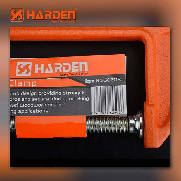 HARDEN G CLAMP 8"