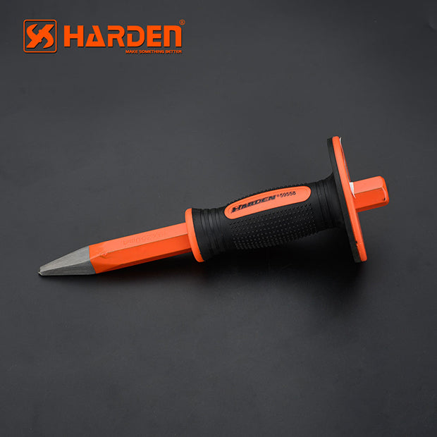 HARDEN 19x250MM POINT CHISEL TPR HANDLE