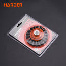 HARDEN 100MMXM14x2.0 TWIST WIRE BEVEL BRUSH