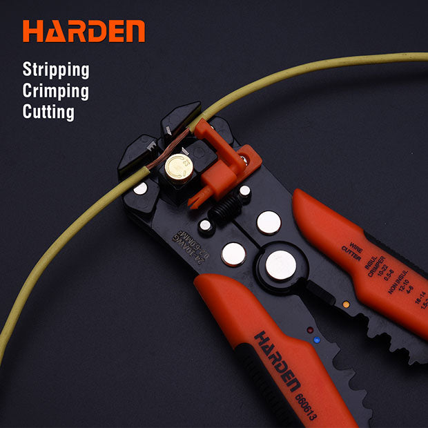 HARDEN 205MM AUTOMATIC WIRE STRIPPERS