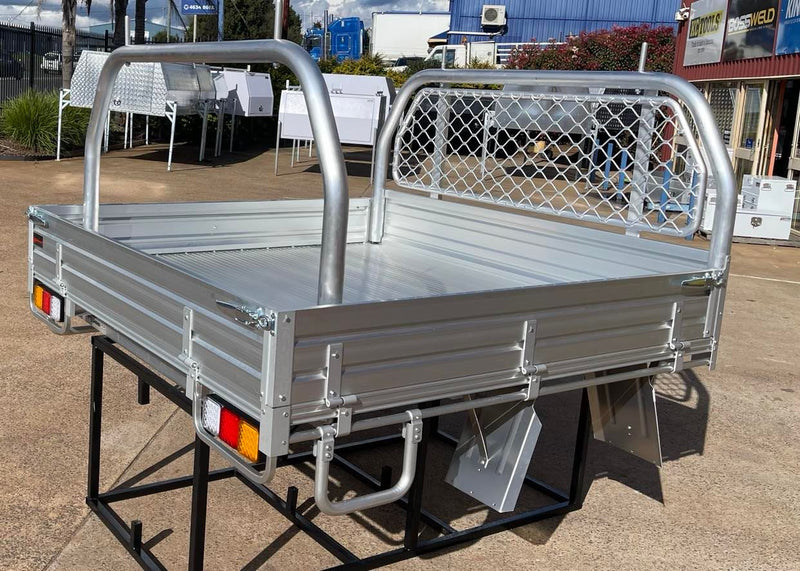 TRAY 9 CC-1 80 ALUMINIUM UTE TRAY 2480X1855X235