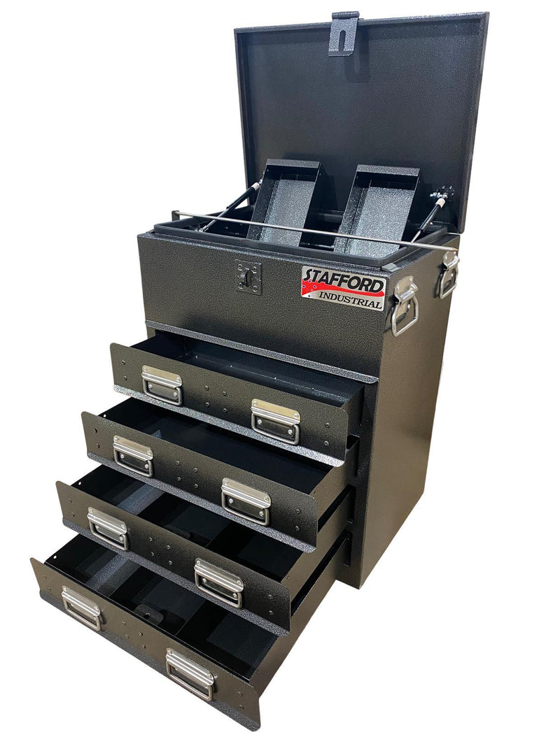 STAFFORD INDUSTRIAL TC550 SERIES 4 DR BLACK TOOL BOX