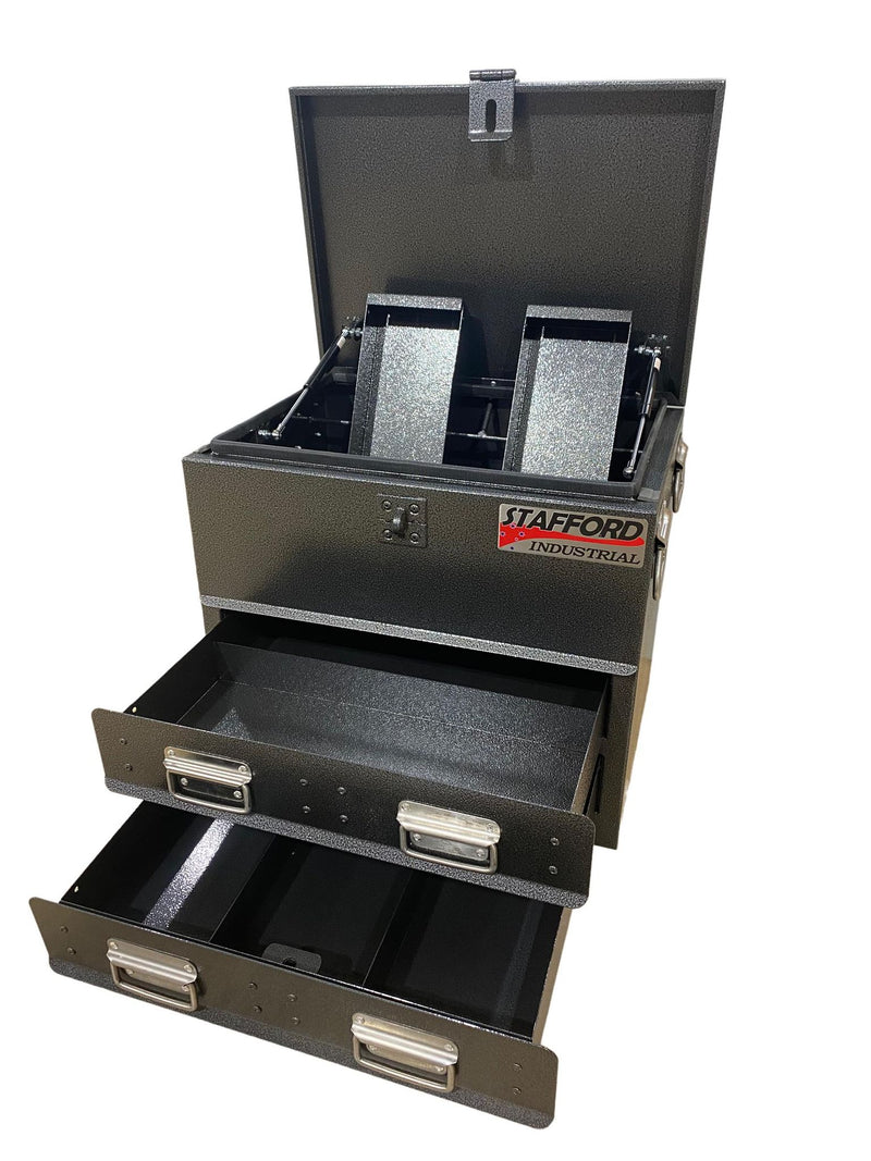 STAFFORD INDUSTRIAL TC550 SERIES 2 DR BLACK TOOL BOX