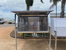 STAFFORD INDUSTRIAL UTE CANOPY 1600MM X 1780MM X 860MM ALU FLAT 2 DOOR