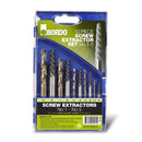 BORDO SCREW EXTRACTOR SET AND DRILLS