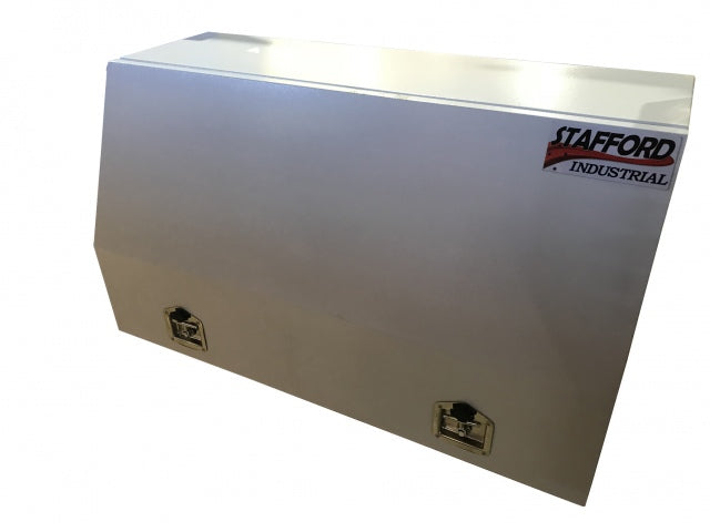 STAFFORD INDUSTRIAL 1220MM FULL FRONT ANGLED WHITE TOOL BOX