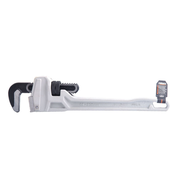 FINDER ALUMIN 350MM PIPE WRENCH GREY