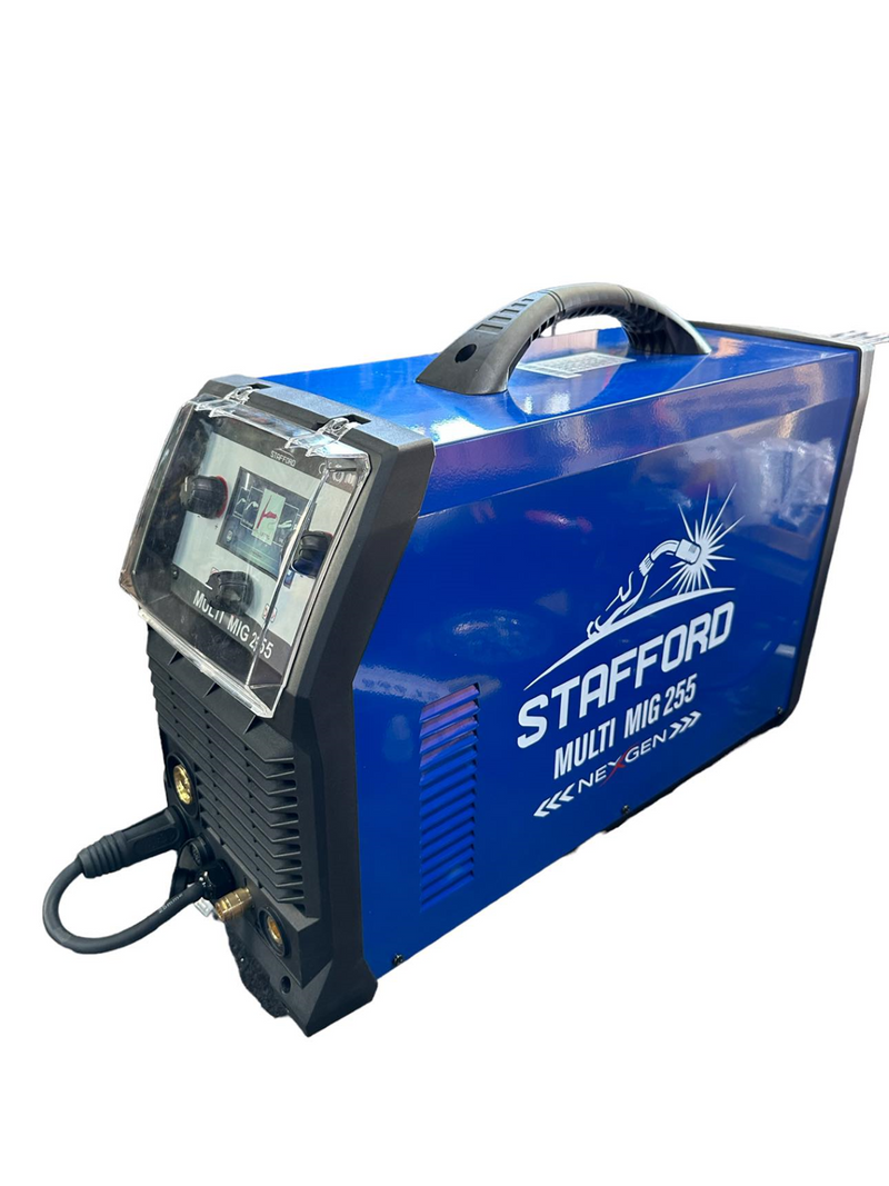 STAFFORD MULTIMIG 255 PFC LCD MIG/TIG/MMA WELDING MACHINE