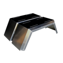 STAFFORD PAIR OF ALUMINIUM FLAT MUD GUARD (PAIR)
