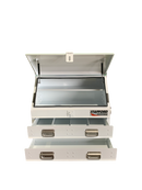 STAFFORD TC700 SERIES 2 DR WHITE TOOL BOX ANGLED