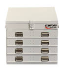 STAFFORD INDUSTRIAL TC700 SERIES 4 DRAWER ANGLE WHITE TOOL BOX