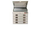STAFFORD INDUSTRIAL TC700 SERIES 4 DRAWER ANGLE WHITE TOOL BOX