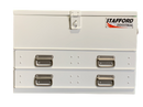 STAFFORD TC700 SERIES 2 DR WHITE TOOL BOX