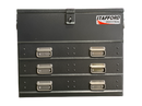 STAFFORD INDUSTRIAL TC700 SERIES 3 DRAWER BLACK TOOLBOX