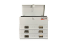 STAFFORD INDUSTRIAL TC700 SERIES 3 DRAWER WHITE TOOLBOX