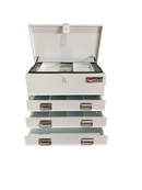 STAFFORD INDUSTRIAL TC700 SERIES 3 DRAWER WHITE TOOLBOX