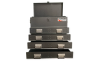 STAFFORD INDUSTRIAL TC700 SERIES 4 DRAWER BLACK TOOLBOX