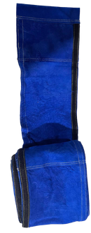 ULTRAMAX BLUE LEATHER CABLE COVER